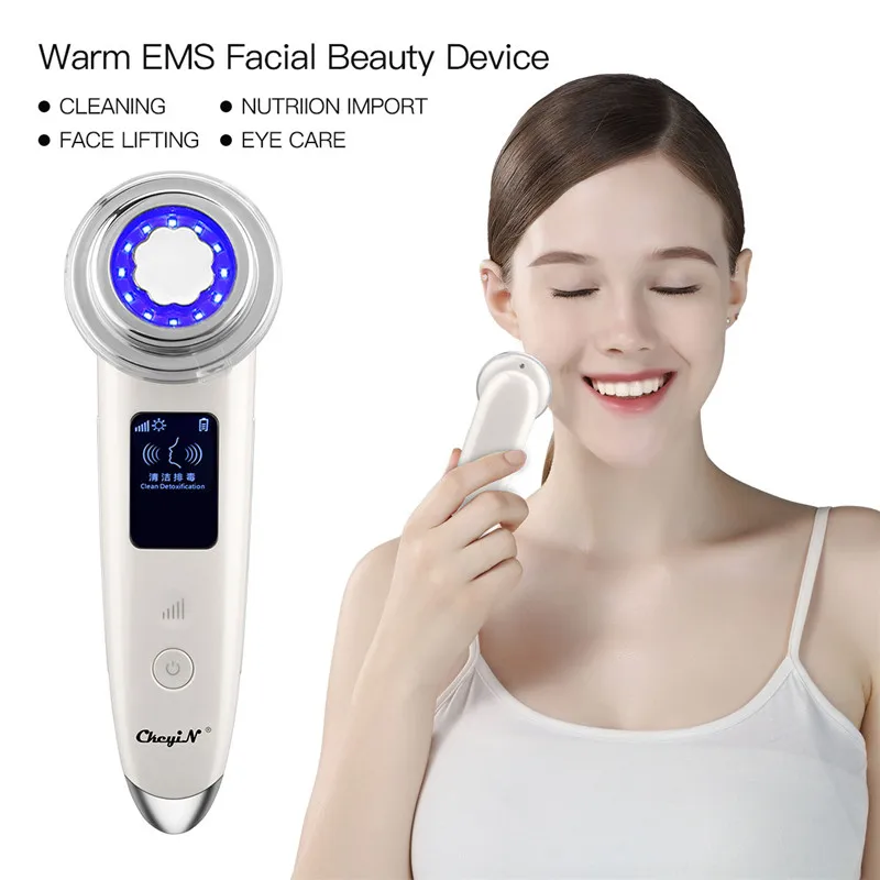 LED Photon Skin Care Massager EMS Face Lifting Wrinkle Remover Hot Compress Vibration Pore Cleansing Shrink Dark Circle Removal
LED Photon Skin Care Massager EMS Face Lifting Wrinkle Remover Hot Compress Vibration Pore Cleansing Shrink Dark Circle Removal