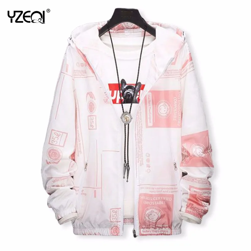 Yzeqi Women Summer Casual Loose Windbreaker Thin Jackets Fashion Sun Protection Clothing Top Sportswear Female Outerwear Jacket
Yzeqi Women Summer Casual Loose Windbreaker Thin Jackets Fashion Sun Protection Clothing Top Sportswear Female Outerwear Jacket