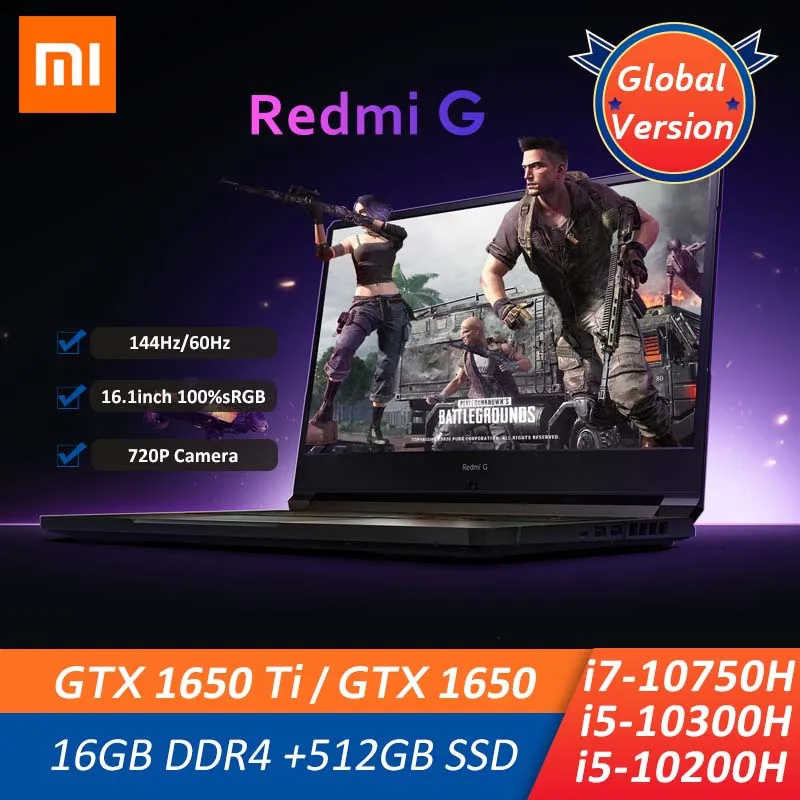 Игровой ноутбук Xiaomi Redmi G, ноутбук 16,1 дюймов 10-го Intel Core i7 i5 GTX1650 Ti 16 Гб DDR4 512 ГБ SSD 100% sRGB 144 Гц/60 Гц
Игровой ноутбук Xiaomi Redmi G, ноутбук 16,1 дюймов 10-го Intel Core i7 i5 GTX1650 Ti 16 Гб DDR4 512 ГБ SSD 100% sRGB 144 Гц/60 Гц