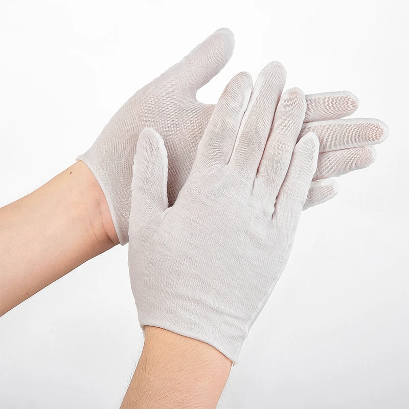 24PCS White Gloves 12 Pairs Soft Cotton Gloves PCB Board Jewelry Silver Inspection Gloves Stretchable Glove Hands Protector
24PCS White Gloves 12 Pairs Soft Cotton Gloves PCB Board Jewelry Silver Inspection Gloves Stretchable Glove Hands Protector