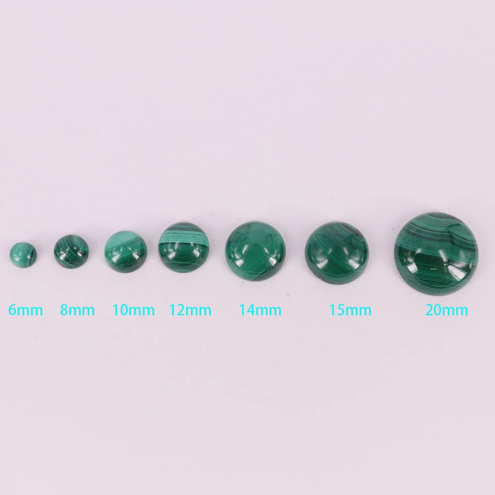 6 mm natural malachite round gemstone cabochon for jewelry findings factory price free shipping
6 mm natural malachite round gemstone cabochon for jewelry findings factory price free shipping