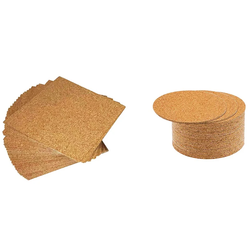 Cork Round and Square, 80 Pack Cork Backing Sheets for Wall Decoration, Party Supplies Coasters and DIY Crafts
Cork Round and Square, 80 Pack Cork Backing Sheets for Wall Decoration, Party Supplies Coasters and DIY Crafts