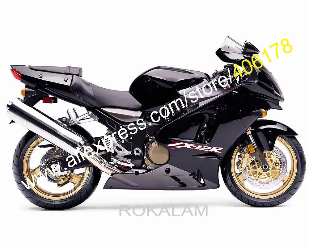 Обтекатели для Ninja ZX-12R ZX 12R 2002 2003 2004 2005 ZX12R 02 03 04 05 06 ABS Body Sportbike (литьё под давлением) -
