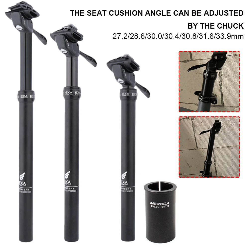 New Bicycle Dropper Seatpost 27.2mm MTB Seatpost 28.6/30/30.4/30.8/31.6/33.9mm Hydraulic Lever Control Bike Seat Post 100mm
New Bicycle Dropper Seatpost 27.2mm MTB Seatpost 28.6/30/30.4/30.8/31.6/33.9mm Hydraulic Lever Control Bike Seat Post 100mm