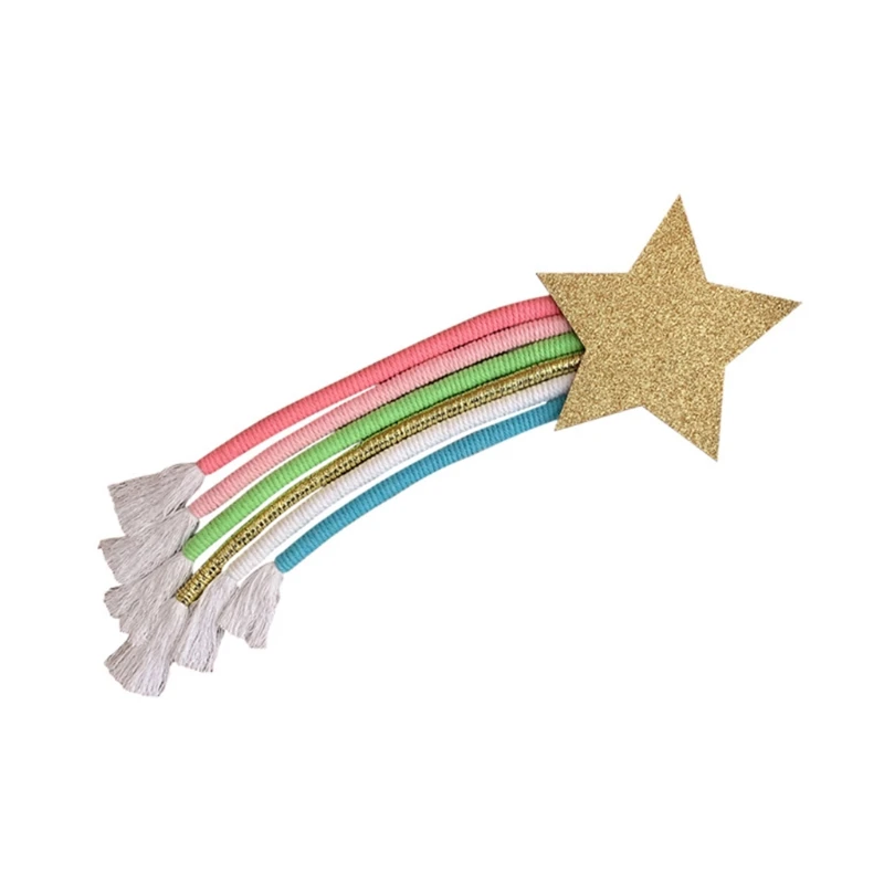 23GD Nordic Hand-woven Macrame Lucky Star Rainbow Tapestry Christmas Hanging Decor
23GD Nordic Hand-woven Macrame Lucky Star Rainbow Tapestry Christmas Hanging Decor