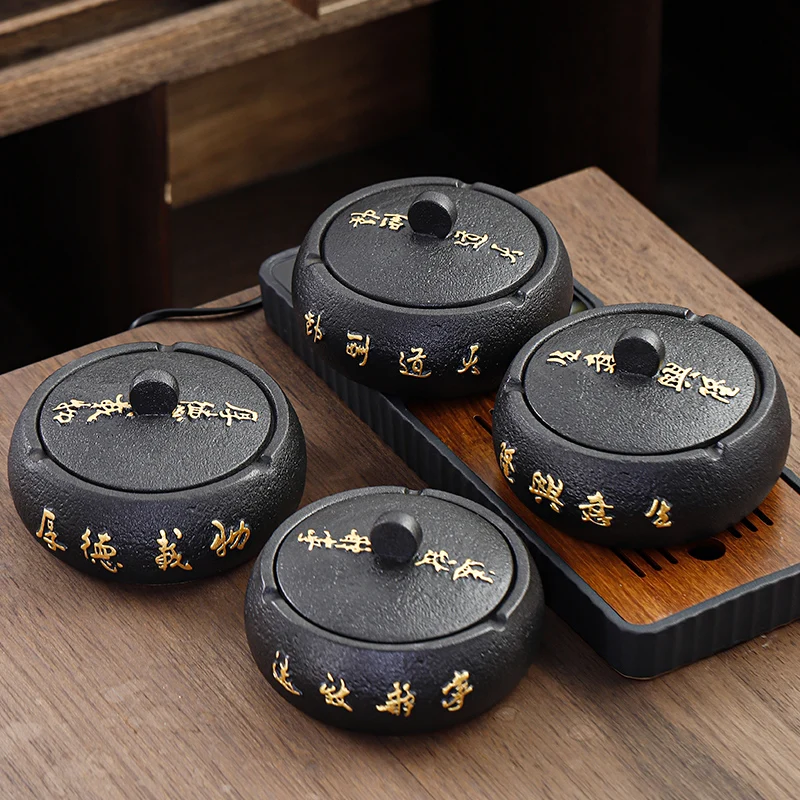 Пепельница WSHYUFEI, креативная, для дома и офиса, индивидуальная, трендовая, для гостиной, в китайском стиле, с защитой от пыли, пепельница с кры... 
Пепельница WSHYUFEI, креативная, для дома и офиса, индивидуальная, трендовая, для гостиной, в китайском стиле, с защитой от пыли, пепельница с кры...