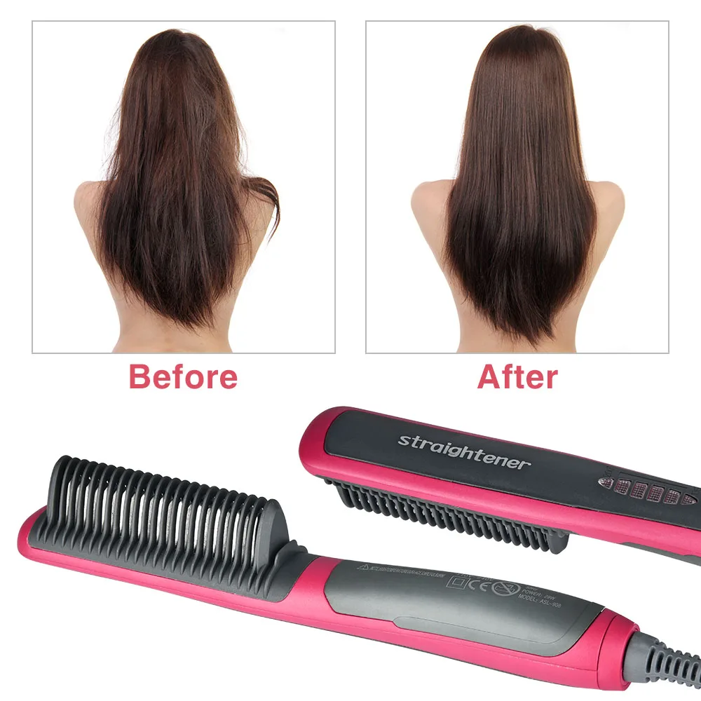Multifunctional Hair Comb Brush Beard Straightener Styling Accessories Straight hair Curler Styling tools Men Beard Comb
Multifunctional Hair Comb Brush Beard Straightener Styling Accessories Straight hair Curler Styling tools Men Beard Comb