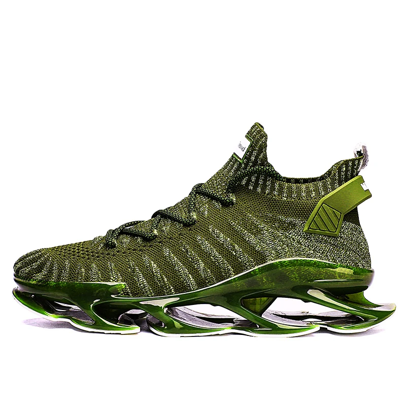 New Men's High-top Air Cushion Non-slip Shock Absorption Lightweight Lace-up Sneakers Breathable Comfortable Blade Running Shoes
New Men's High-top Air Cushion Non-slip Shock Absorption Lightweight Lace-up Sneakers Breathable Comfortable Blade Running Shoes