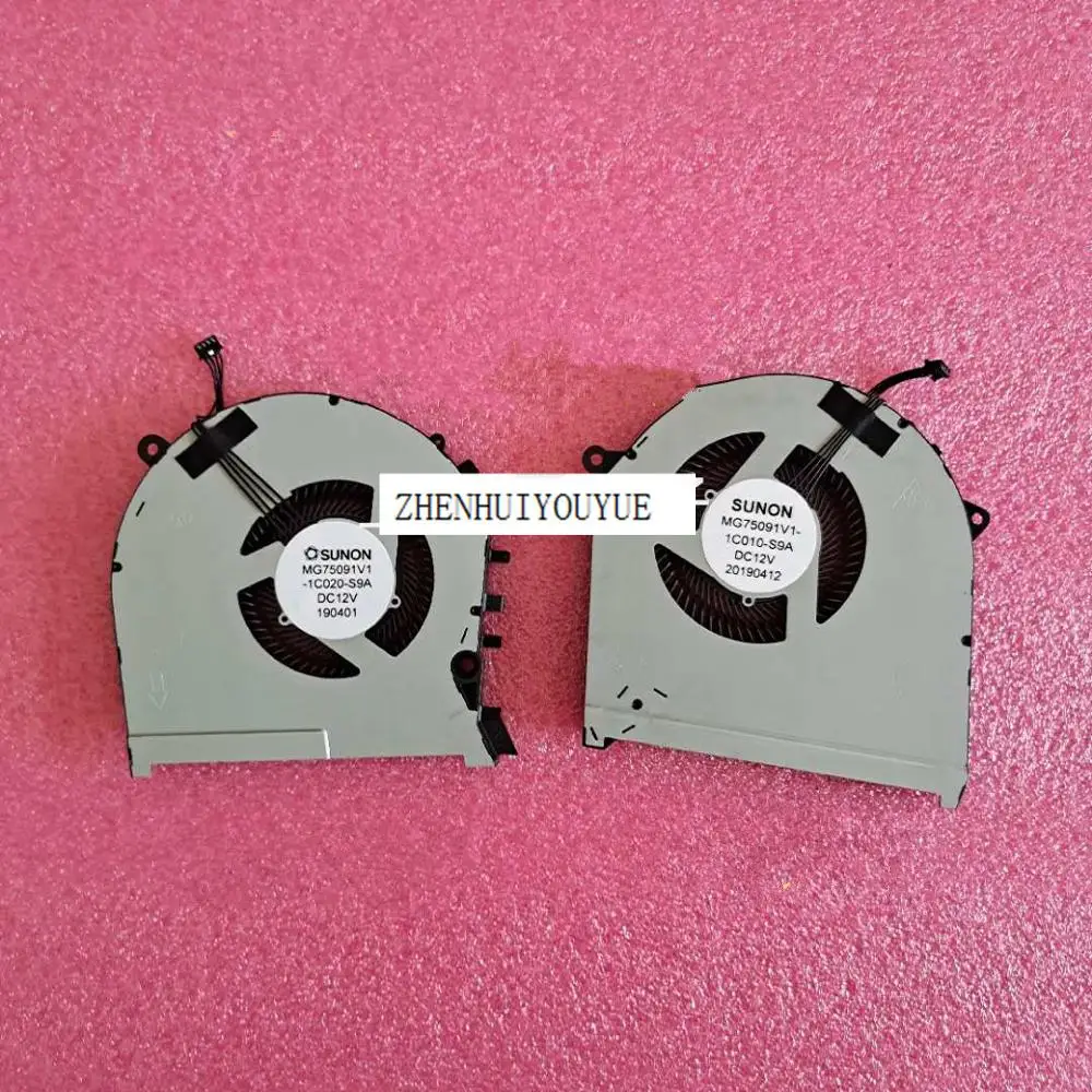 Новинка для hp 5plus TPN-C144 OMEN 17-CB fan L + R GTX версия тонкая