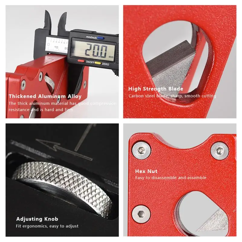 Woodworking Plane Aluminum Alloy ABS Mini Durable Woodcraft DIY Hand Tool Woodcraft Corners Edge Woodworking Planer Dropshipping
Woodworking Plane Aluminum Alloy ABS Mini Durable Woodcraft DIY Hand Tool Woodcraft Corners Edge Woodworking Planer Dropshipping