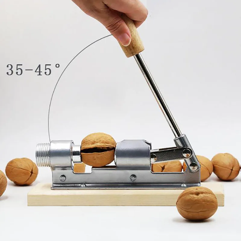 Stainless Steel Manual Nut Cracker Mechanical Sheller Walnut Nutcracker Clip Fast Opener Kitchen Tools Nut Tools
Stainless Steel Manual Nut Cracker Mechanical Sheller Walnut Nutcracker Clip Fast Opener Kitchen Tools Nut Tools