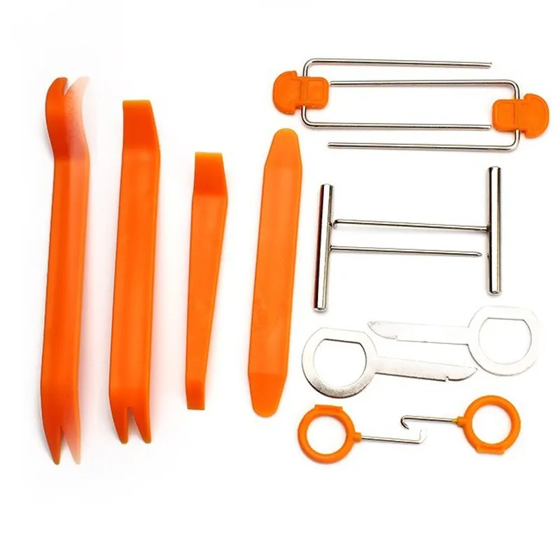 12pcs/set Car Radio Door Clip Panel Trim Dash Audio Removal Open Installer Pry Tool for Auto Vehicle for Audio Removal Pry
12pcs/set Car Radio Door Clip Panel Trim Dash Audio Removal Open Installer Pry Tool for Auto Vehicle for Audio Removal Pry