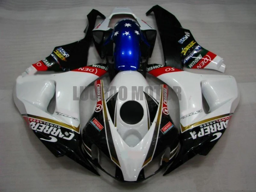 Высококачественные комплекты обтекателей для HONDA CBR1000RR, комплект обтекателей CBR1000 RR F5, белый, красный, черный 04-05, кузов 2004-2005
Высококачественные комплекты обтекателей для HONDA CBR1000RR, комплект обтекателей CBR1000 RR F5, белый, красный, черный 04-05, кузов 2004-2005