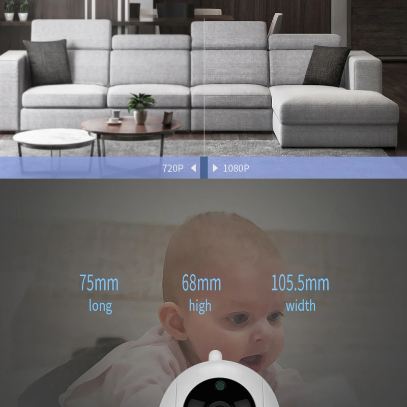 2021 1080P IP Camera Tuya APP Automatic Tracking Home Security Indoor Camera Surveillance CCTV Wireless WiFi Camera Baby Monitor
2021 1080P IP Camera Tuya APP Automatic Tracking Home Security Indoor Camera Surveillance CCTV Wireless WiFi Camera Baby Monitor
