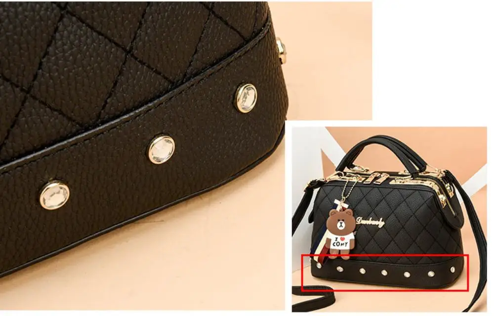 Womens Fashion Purse Shoulder Crossbody Bags Ladies Handbag Bear Tote 5 Color 
Womens Fashion Purse Shoulder Crossbody Bags Ladies Handbag Bear Tote 5 Color