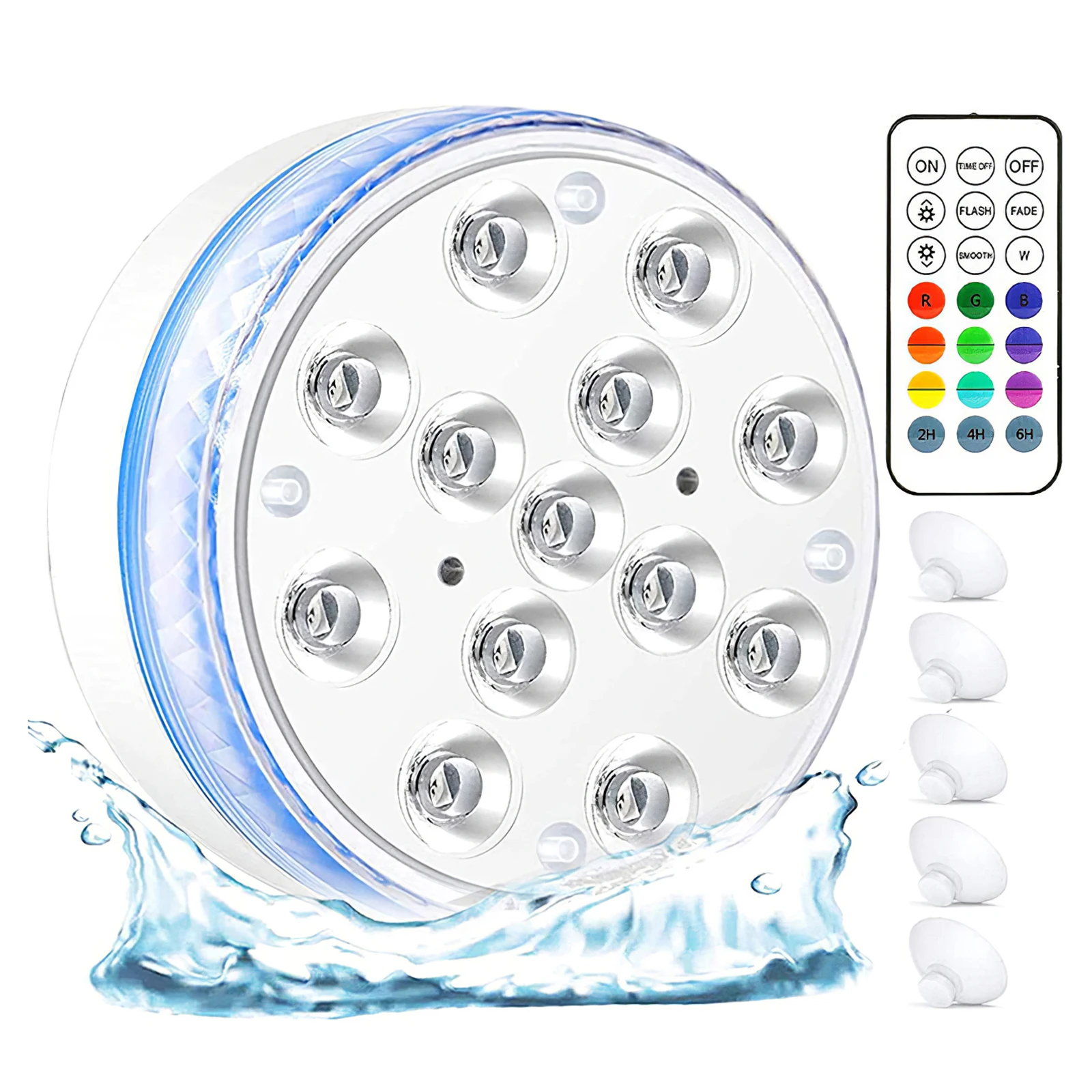 16 Colors RGB Led Submersible Light Underwater Night Lamp Garden Swimming Pool Pond Light for Garden Decoration
16 Colors RGB Led Submersible Light Underwater Night Lamp Garden Swimming Pool Pond Light for Garden Decoration