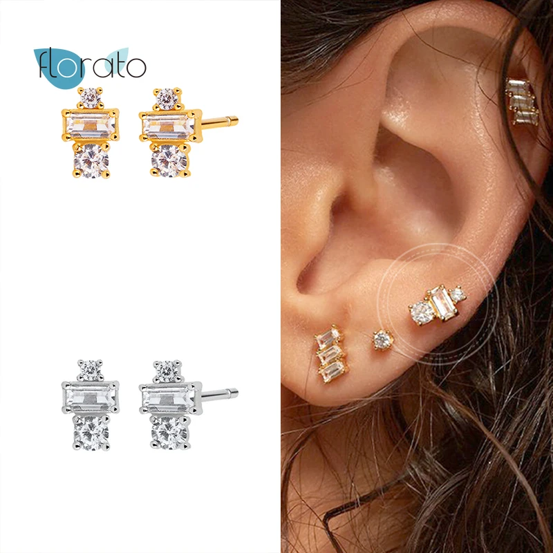 925 Silver Ear Needle Small Zircon CZ Stud Earring for Women Mini Luxury Crystal Square Piercing Ohrring Jewelry Earring
925 Silver Ear Needle Small Zircon CZ Stud Earring for Women Mini Luxury Crystal Square Piercing Ohrring Jewelry Earring