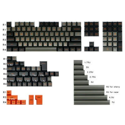 159 keys full set SA profile GEEK dolch keycaps ABS double shot keycap for customized mechanical keyboard
159 keys full set SA profile GEEK dolch keycaps ABS double shot keycap for customized mechanical keyboard