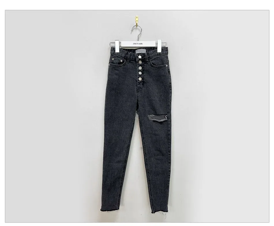 SHIJIA Ripped Hole Jeans For Woman Black High Wiast Elastic Denim Pencil Jean Female Streetwear Trousers 2020 Autumn
SHIJIA Ripped Hole Jeans For Woman Black High Wiast Elastic Denim Pencil Jean Female Streetwear Trousers 2020 Autumn