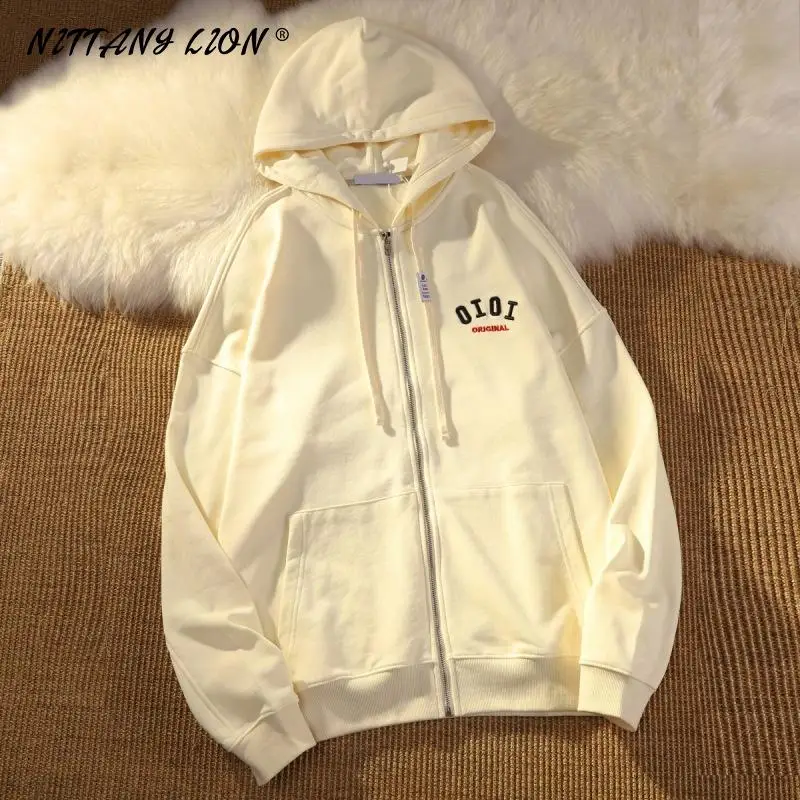 Fashion Embroidered Hooded Sweater Streetwear Female Sweatshirt Zipper Cardigan Solid Color Thin Sweater Women's Sports Jacket
Fashion Embroidered Hooded Sweater Streetwear Female Sweatshirt Zipper Cardigan Solid Color Thin Sweater Women's Sports Jacket