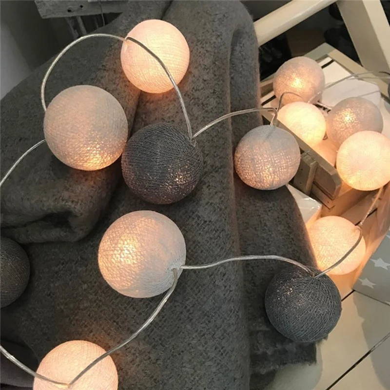 Cotton Ball LED Light String Holiday Lights Hanging Decor Lamp Christmas Birthday Party Wedding Garden Party Outdoor Decor
Cotton Ball LED Light String Holiday Lights Hanging Decor Lamp Christmas Birthday Party Wedding Garden Party Outdoor Decor