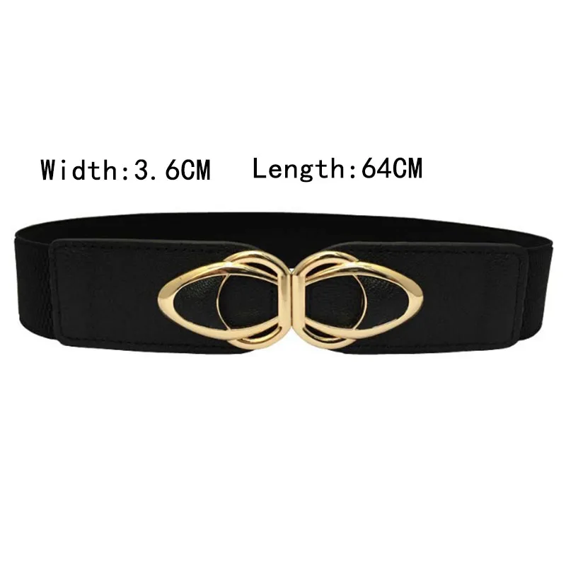 1PCS Fashion Stretch PU Leather Elastic Wide Belt For Women Stretch Thick Waist Belt For Dress Women Belts
1PCS Fashion Stretch PU Leather Elastic Wide Belt For Women Stretch Thick Waist Belt For Dress Women Belts