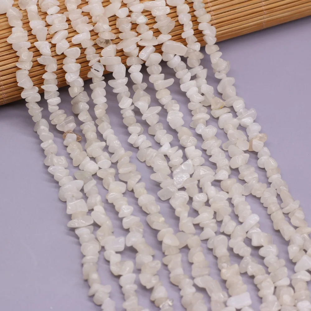 40cm Natural Irregular White Jades Rock Freeform Chips Gravel Beads For Women Jewelry Making Bracelet Necklace Size 3x5-4x6mm
40cm Natural Irregular White Jades Rock Freeform Chips Gravel Beads For Women Jewelry Making Bracelet Necklace Size 3x5-4x6mm