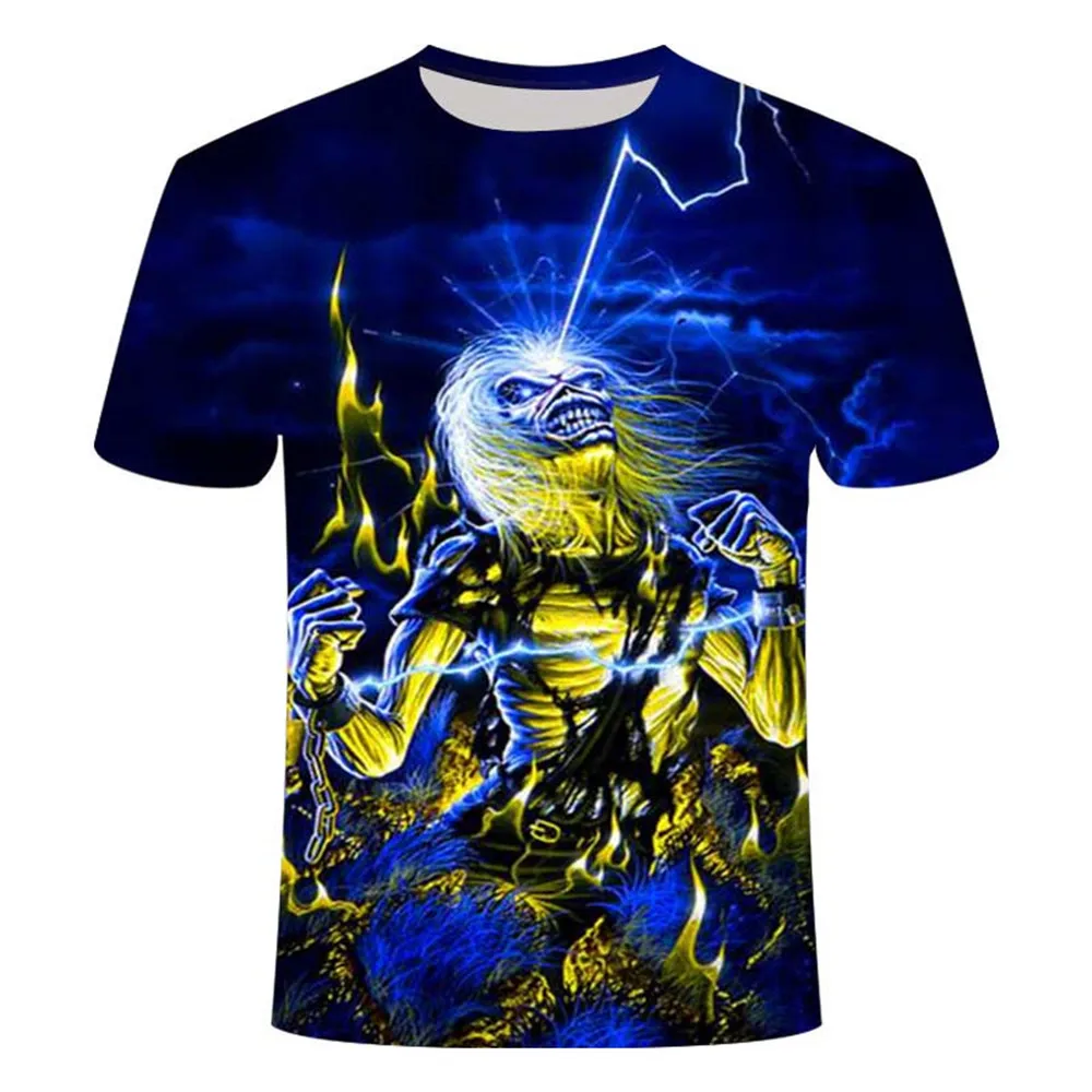 Retro Heavy Metal Music Cool Classic Rock Band Skull head t-shirts Fashion T Shirt Men 3D T-Shirt DJ Tshirt Men Shirt short tops
Retro Heavy Metal Music Cool Classic Rock Band Skull head t-shirts Fashion T Shirt Men 3D T-Shirt DJ Tshirt Men Shirt short tops