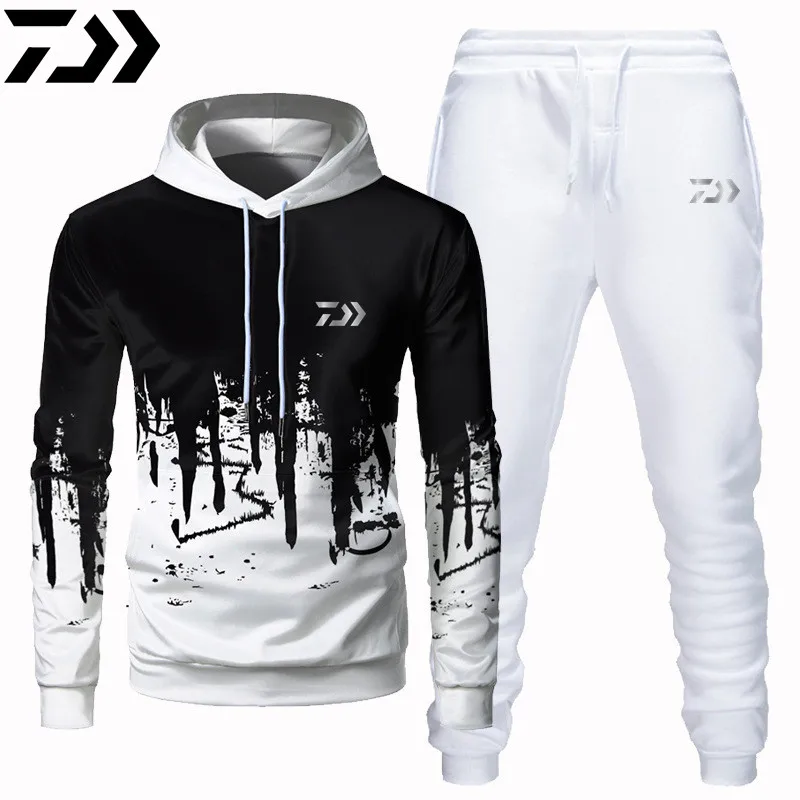Autumn Winter Men Sets Daiwa Fishing Sportswear Tracksuits 2 Piece Sets Male Clothes Hoodies+Pants Sets Streetswear Coat Jackets
Autumn Winter Men Sets Daiwa Fishing Sportswear Tracksuits 2 Piece Sets Male Clothes Hoodies+Pants Sets Streetswear Coat Jackets
