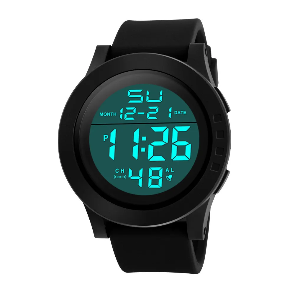 Men's Sports Digital Watch 30m Waterproof Wrist Watch For Men Soft Silicone Watches Clocks Military Luxury Sport Date Watches
Men's Sports Digital Watch 30m Waterproof Wrist Watch For Men Soft Silicone Watches Clocks Military Luxury Sport Date Watches