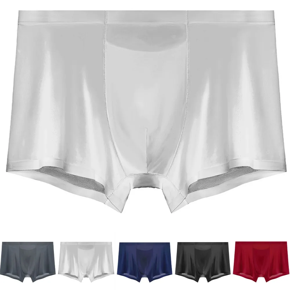 Men's Sexy Boxer Briefs Thin Section Breathable Underpants Mid-Waist Large Size Boxershort soft long boxer comfortable Underwear
Men's Sexy Boxer Briefs Thin Section Breathable Underpants Mid-Waist Large Size Boxershort soft long boxer comfortable Underwear