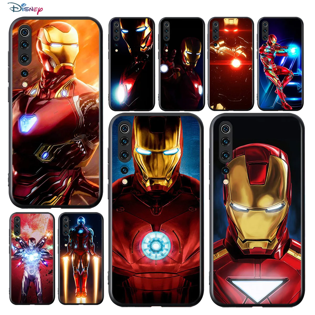 Marvel Super Hero Avengers Iron Man For Xiaomi Mi Note 11i 11 10T 10 Ultra 9T 9 SE 8 Lite Pro 5G TPU Silicone Black Phone Case
Marvel Super Hero Avengers Iron Man For Xiaomi Mi Note 11i 11 10T 10 Ultra 9T 9 SE 8 Lite Pro 5G TPU Silicone Black Phone Case