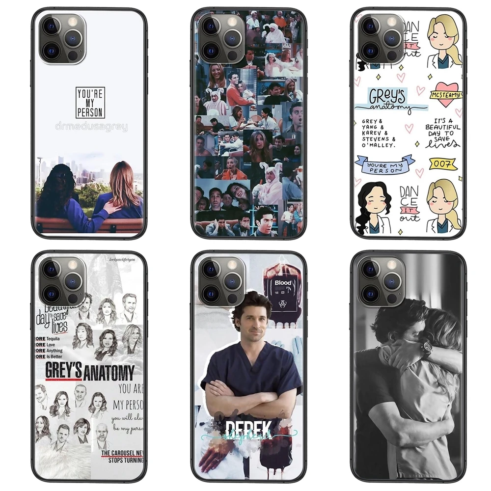 Мягкий чехол для телефона Amazon Doctor Greys с анатомией Redmi Note 10 9 9S 9T 8 8T 7 6 5 5A 4 Pro Max 4G |