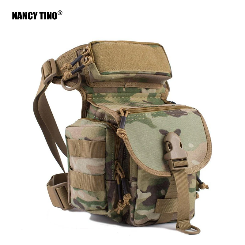 NANCY TINO Outdoor Tactical Hunting Bag Waist Drop Leg Bag Multi-functional 1000D Nylon SWAT Sports Camping Climbing Camouflage
NANCY TINO Outdoor Tactical Hunting Bag Waist Drop Leg Bag Multi-functional 1000D Nylon SWAT Sports Camping Climbing Camouflage