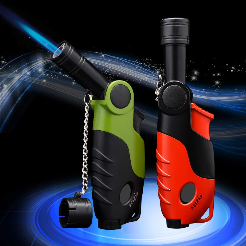 New Rush Blue Flame Gas Lighter For Smoking Pipe Cigar Metal Inflatable Butane Jet Cigarette Lighter Bendable Windproof Lighters
New Rush Blue Flame Gas Lighter For Smoking Pipe Cigar Metal Inflatable Butane Jet Cigarette Lighter Bendable Windproof Lighters