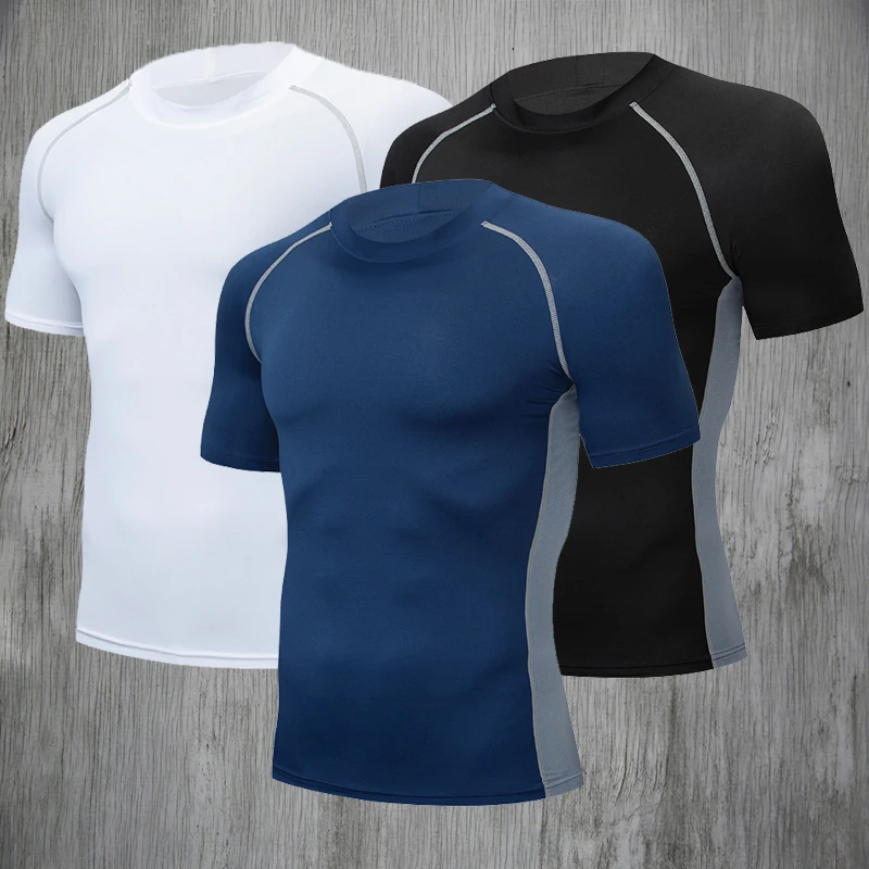 Men's Running T-Shirts, Quick Dry Compression Sport T-Shirts, Fitness Gym Running Shirts, gym,outdoors,Quick drying
Men's Running T-Shirts, Quick Dry Compression Sport T-Shirts, Fitness Gym Running Shirts, gym,outdoors,Quick drying