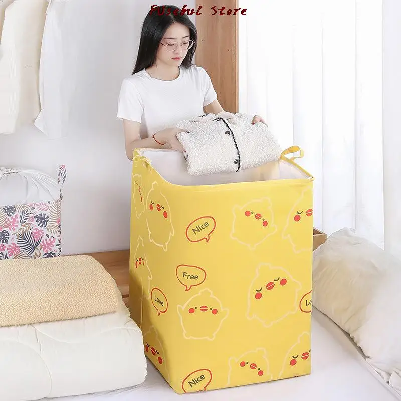 1pc Clothes Organizer Storage Bag Closet Cartoon Portable Box Folding Pillow Quilt Blanket Wardrobe Move Home Accessories
1pc Clothes Organizer Storage Bag Closet Cartoon Portable Box Folding Pillow Quilt Blanket Wardrobe Move Home Accessories