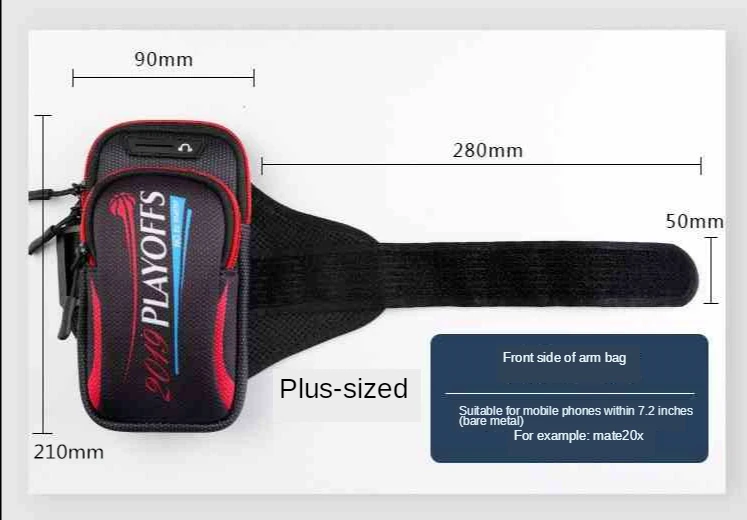 7.2" Double Pocket Sports Running Arm Band Bag Case Phone Wallet Holder Outdoor Pouch On Hand Gym Belt Cover For iPhone 12 11
7.2" Double Pocket Sports Running Arm Band Bag Case Phone Wallet Holder Outdoor Pouch On Hand Gym Belt Cover For iPhone 12 11