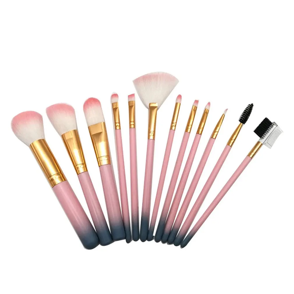 12pcs Universal Multi-function Gradient Bucket Brush Makeup Tool Eye Shadow Brush Lip Brush Synthetic Fiber Makeup Brush
12pcs Universal Multi-function Gradient Bucket Brush Makeup Tool Eye Shadow Brush Lip Brush Synthetic Fiber Makeup Brush