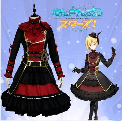 COS-HoHo Anime Ensemble Stars Valkyrie Nito Nazuna Elegant Dress Lovely Uniform Cosplay Costume Halloween Party Role Play Outfit
COS-HoHo Anime Ensemble Stars Valkyrie Nito Nazuna Elegant Dress Lovely Uniform Cosplay Costume Halloween Party Role Play Outfit
