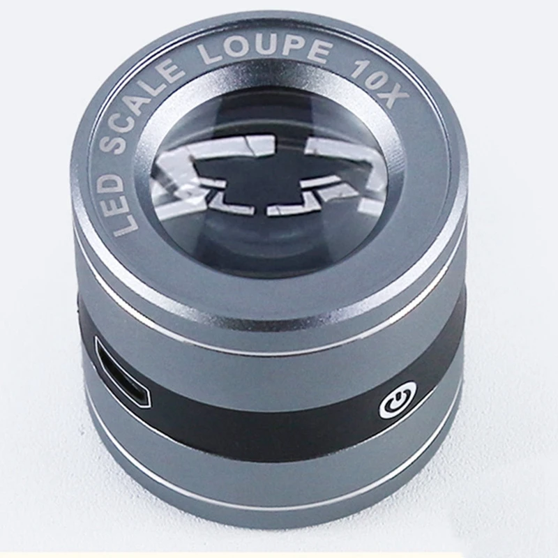 10X Magnifying Glass Lens Loupe Magnifier with Scale Mini Magnifier Handheld Coin Stamps Jewelry Loup
10X Magnifying Glass Lens Loupe Magnifier with Scale Mini Magnifier Handheld Coin Stamps Jewelry Loup