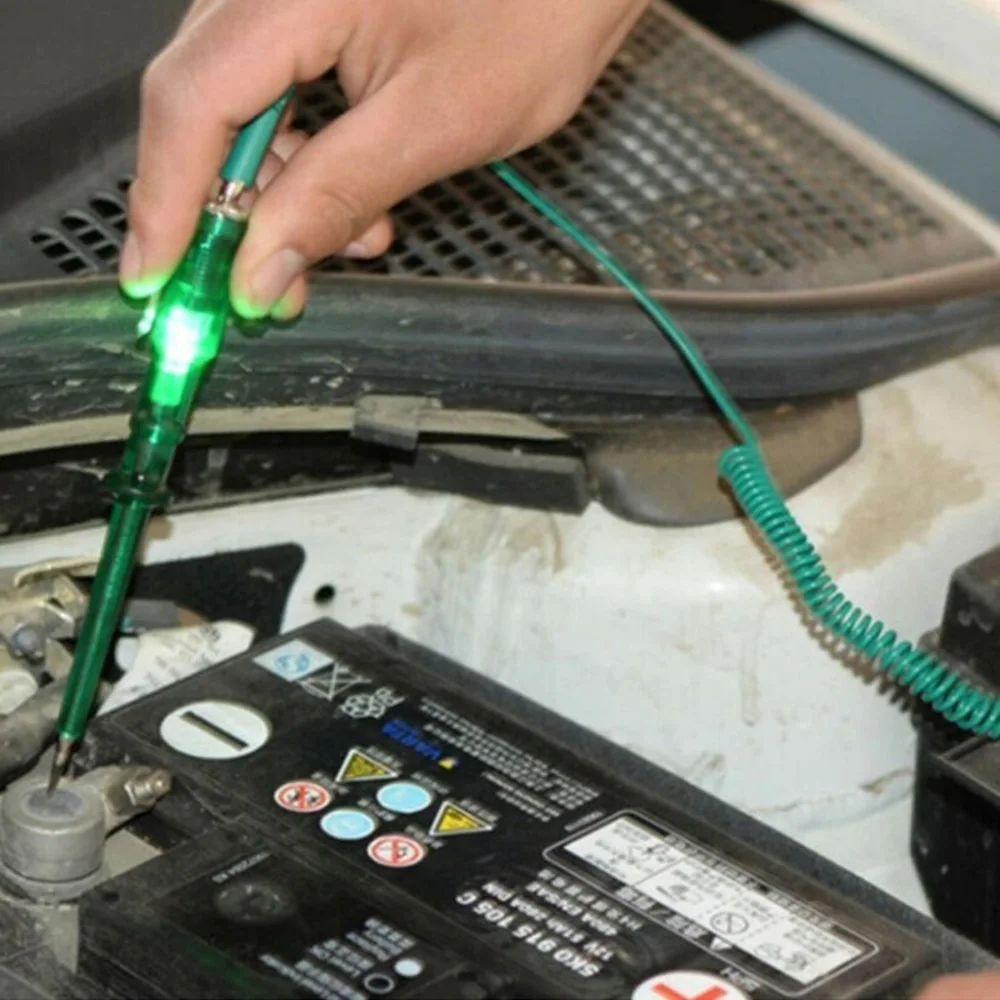 DC6V-24V Car Lamp Voltage Circuit Tester System Detector Probe Test Lights Voltage Test Pen Electrical System Diagnosis Tool
DC6V-24V Car Lamp Voltage Circuit Tester System Detector Probe Test Lights Voltage Test Pen Electrical System Diagnosis Tool