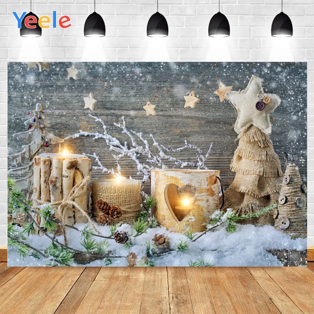 Yeele Merey Christmas Wood Photo Background Photophone Candles Snow Stars Lights Photography Backdrops for Decor Customized Size
Yeele Merey Christmas Wood Photo Background Photophone Candles Snow Stars Lights Photography Backdrops for Decor Customized Size