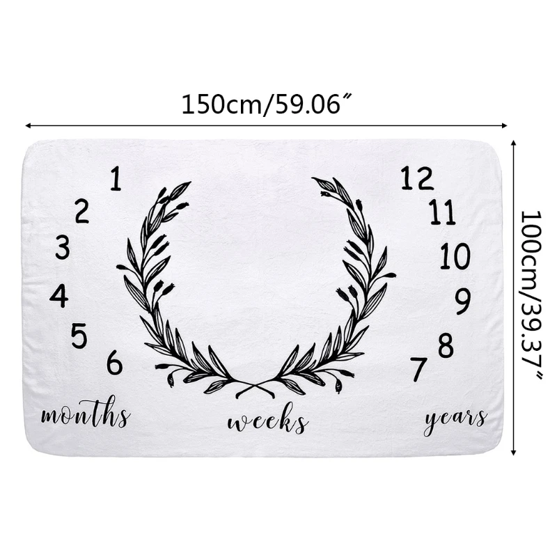 1 Set Baby Monthly Record Growth Milestone Blanket Newborn Photography Props Creative Background Cloth Infant Gifts
1 Set Baby Monthly Record Growth Milestone Blanket Newborn Photography Props Creative Background Cloth Infant Gifts