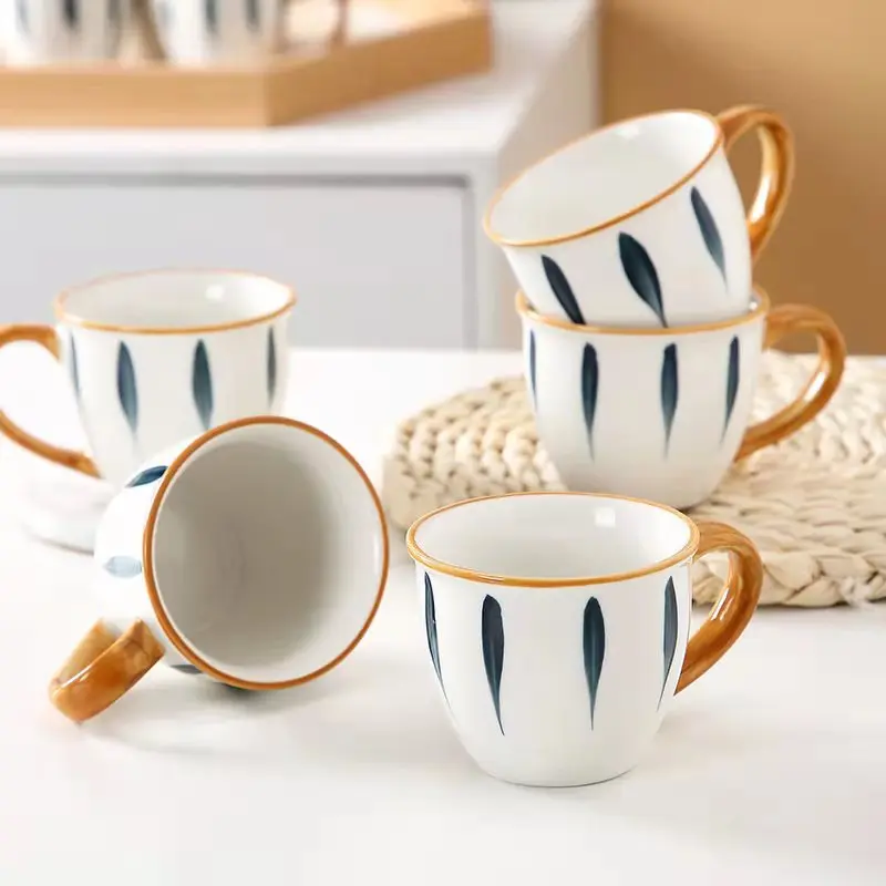 Nordic Ceramic Coffee Cup Set Creativehand-painted Tea Cups Milk Water Mug Breakfast Mugs Home Tableware
Nordic Ceramic Coffee Cup Set Creativehand-painted Tea Cups Milk Water Mug Breakfast Mugs Home Tableware