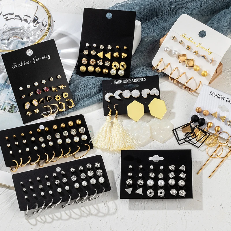 2021 Trendy New Women's Earrings Set Tassel Pearl Acrylic Earrings For Women Bohemian Fashion Jewelry Geometric Hoop Earings
2021 Trendy New Women's Earrings Set Tassel Pearl Acrylic Earrings For Women Bohemian Fashion Jewelry Geometric Hoop Earings