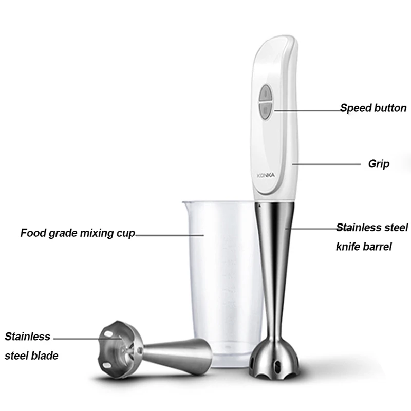 Multifunctional EU Handheld Blender Manual Juicer Household Baby Dietary Supplement Milkshake Blenders
Multifunctional EU Handheld Blender Manual Juicer Household Baby Dietary Supplement Milkshake Blenders
