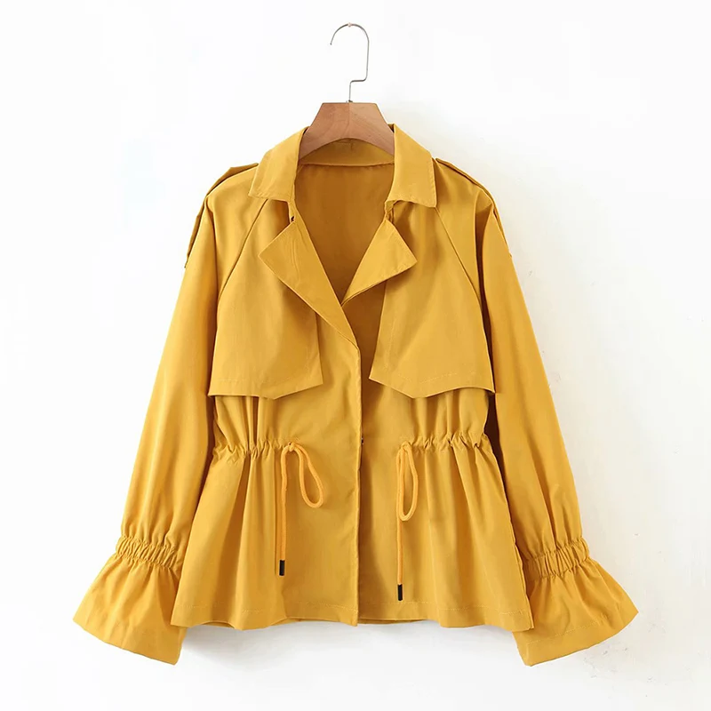 New Women Windbreaker Coat Autumn Slim Basic Hidden Button Vintage Female Streetwear Jacket Ladies Short Windbreaker
New Women Windbreaker Coat Autumn Slim Basic Hidden Button Vintage Female Streetwear Jacket Ladies Short Windbreaker
