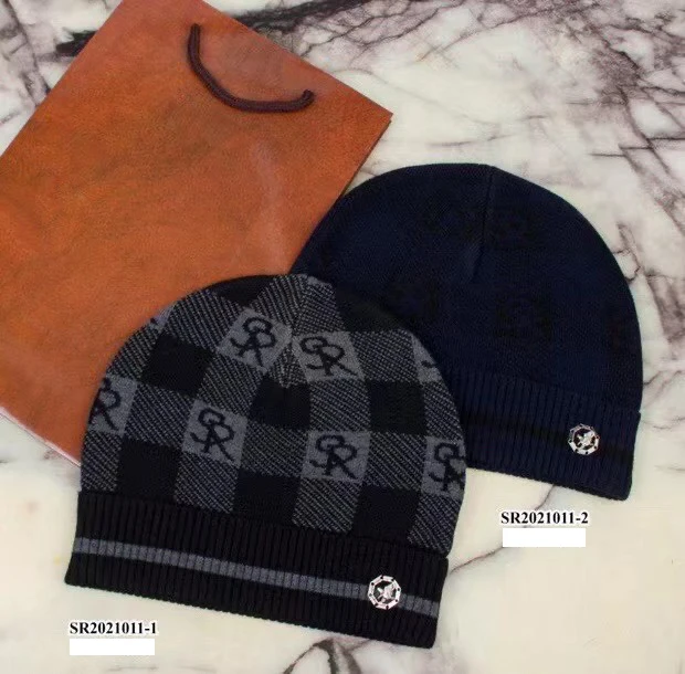 Billionaire Hat cap cotton men's 2022 new winter fashion keep warm embroidery Comfortable high quality gentlman high quality