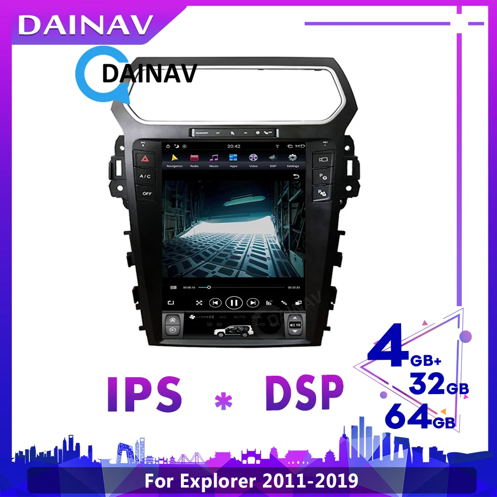 2Din Android Car DVD Multimedia Player For Ford Explorer 2011-2019 Radio GPS Navigation DVD Player Vertical Screen
2Din Android Car DVD Multimedia Player For Ford Explorer 2011-2019 Radio GPS Navigation DVD Player Vertical Screen